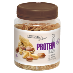 Peanut protein flakes